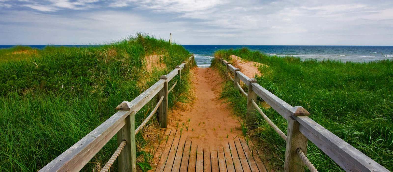 Path to a PEI beach