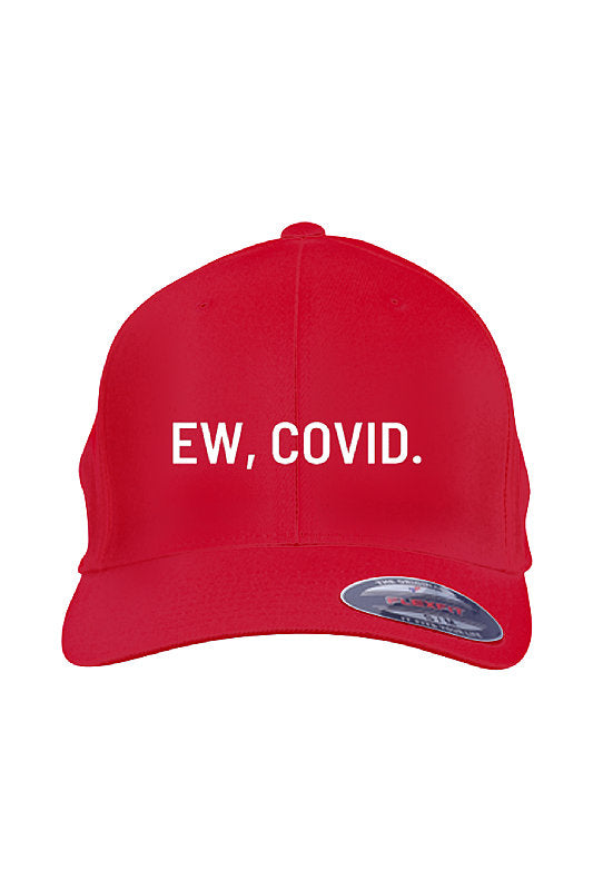 EW, COVID. FLEXFIT Cap-East Coast AF Apparel