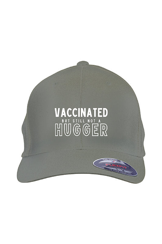Vaccinated But Still Not A Hugger FlexFit Cap-East Coast AF Apparel