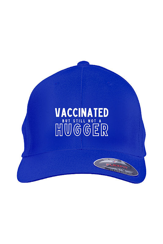 Vaccinated But Still Not A Hugger FlexFit Cap-East Coast AF Apparel