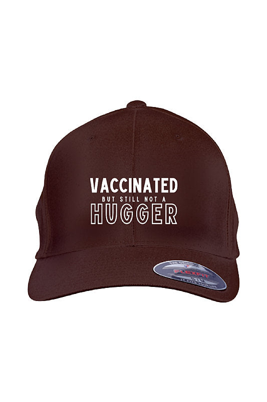 Vaccinated But Still Not A Hugger FlexFit Cap-East Coast AF Apparel