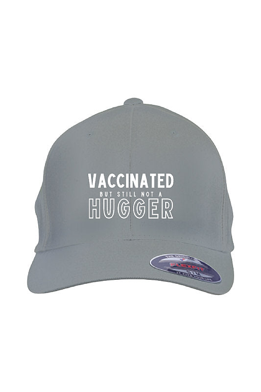 Vaccinated But Still Not A Hugger FlexFit Cap-East Coast AF Apparel