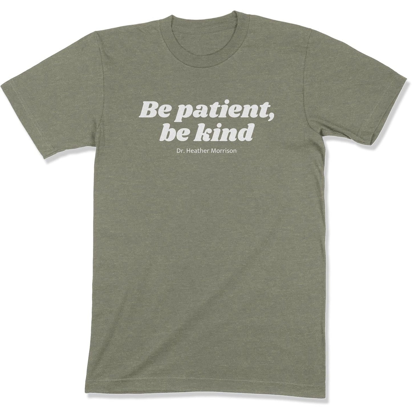 Be Patient, Be Kind Unisex T-shirt-East Coast AF Apparel