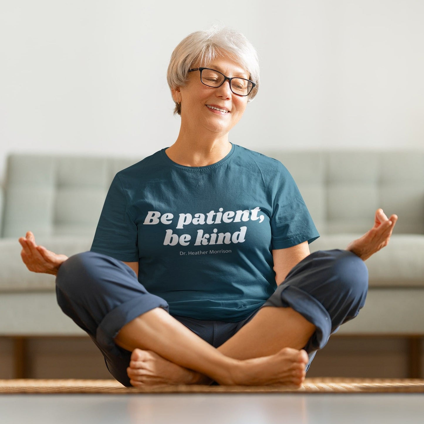 Be Patient, Be Kind Unisex T-shirt-East Coast AF Apparel