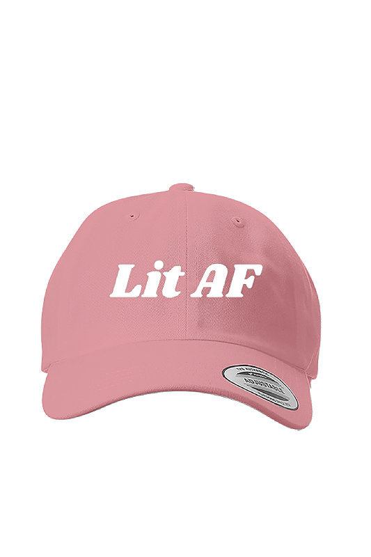 Lit AF Classic Dad Cap-East Coast AF Apparel