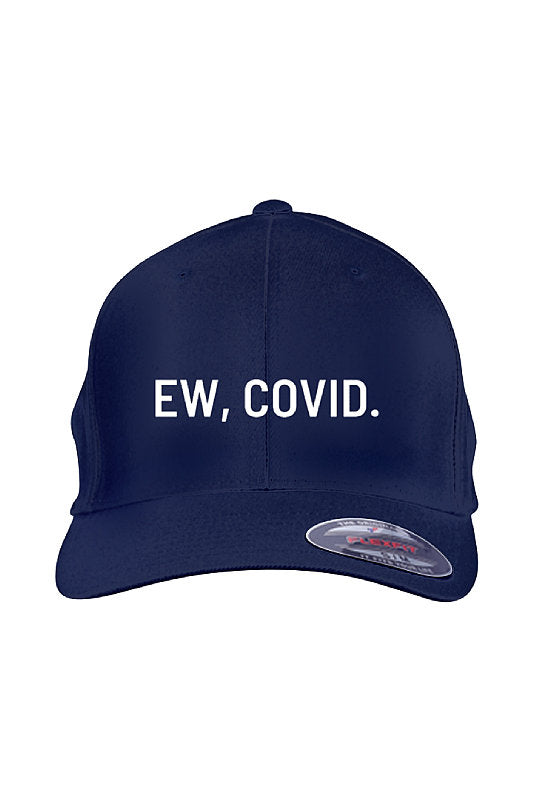 EW, COVID. FLEXFIT Cap-East Coast AF Apparel