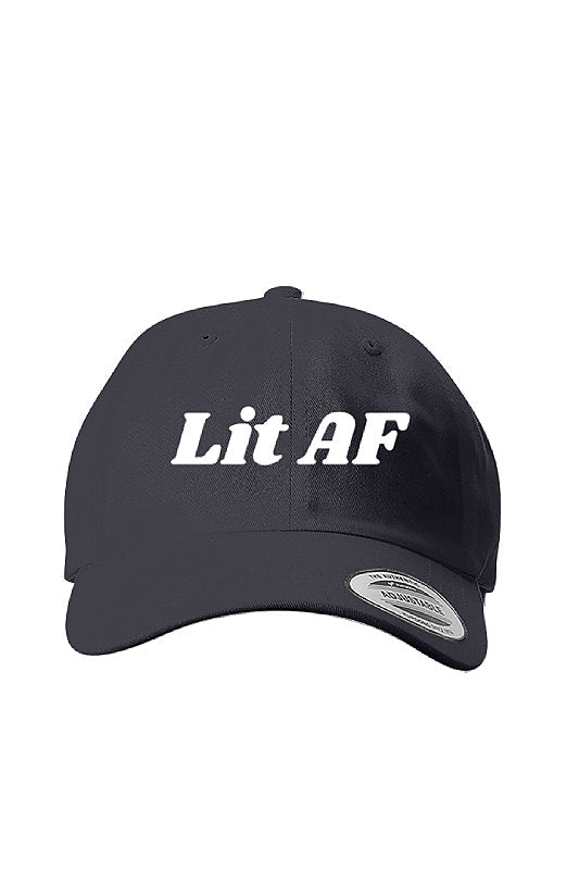 Lit AF Classic Dad Cap-East Coast AF Apparel