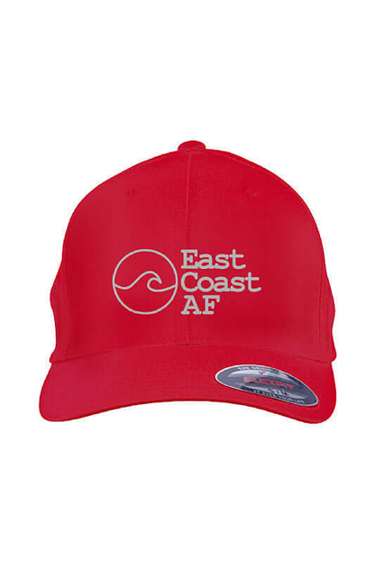 East Coast AF Logo Flexfit Cap (Gray)-East Coast AF Apparel