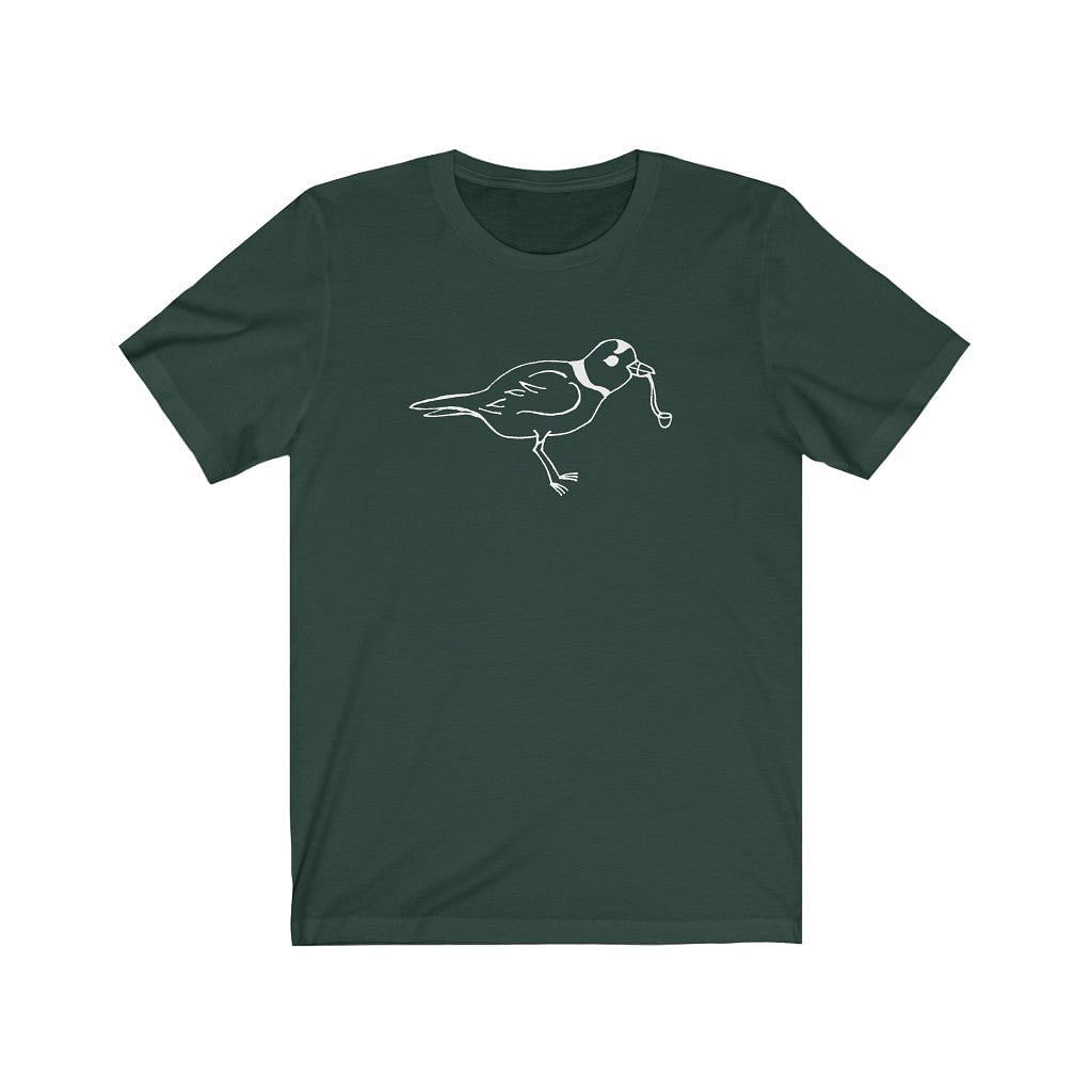 Piping Plover Unisex T-shirt-East Coast AF Apparel