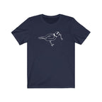 Piping Plover Unisex T-shirt-East Coast AF Apparel
