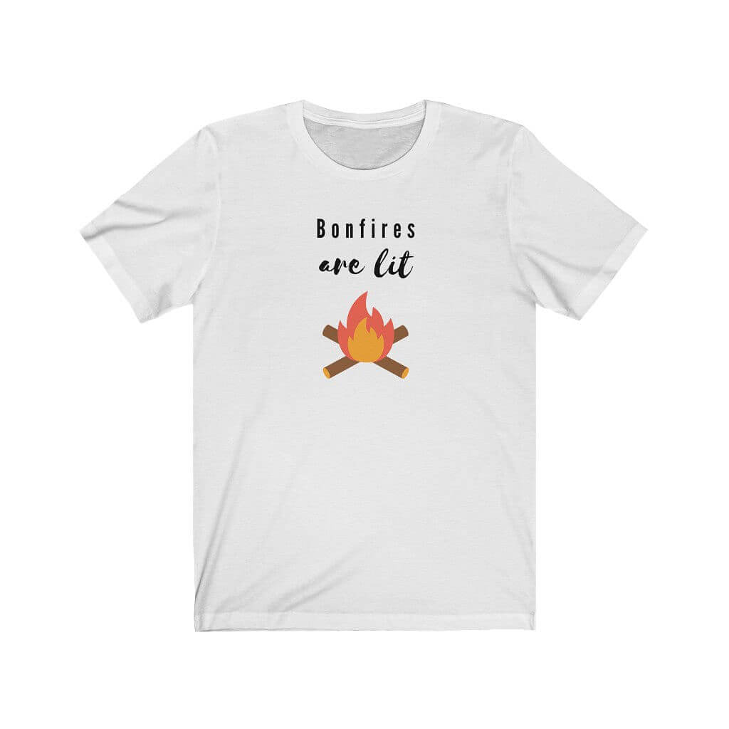 Bonfires Are Lit Unisex T-shirt-East Coast AF Apparel