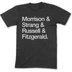 Atlantic COVID Heroes Unisex T-Shirt in Color: Dark Grey Heather - East Coast AF Apparel