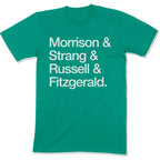 Atlantic COVID Heroes Unisex T-Shirt in Color: Kelly - East Coast AF Apparel