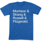 Atlantic COVID Heroes Unisex T-Shirt in Color: Royal - East Coast AF Apparel