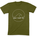 East Coast AF Logo Unisex T-shirt-East Coast AF Apparel