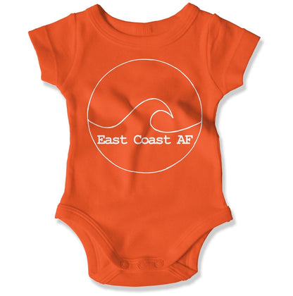 East Coast AF Logo Baby Onesie-East Coast AF Apparel