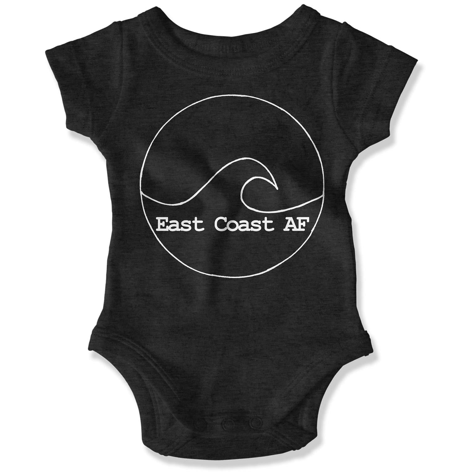 East Coast AF Logo Baby Onesie-East Coast AF Apparel