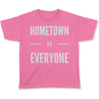 Customizable Hometown vs Everyone Youth T-Shirt-East Coast AF Apparel