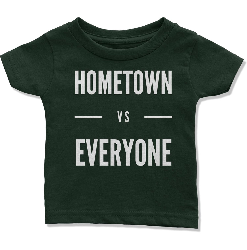 Customizable Hometown vs Everyone Infant T-Shirt-East Coast AF Apparel