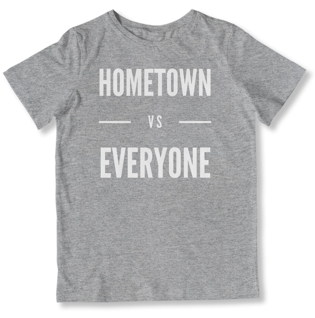 Customizable Hometown vs Everyone Toddler T-Shirt-East Coast AF Apparel