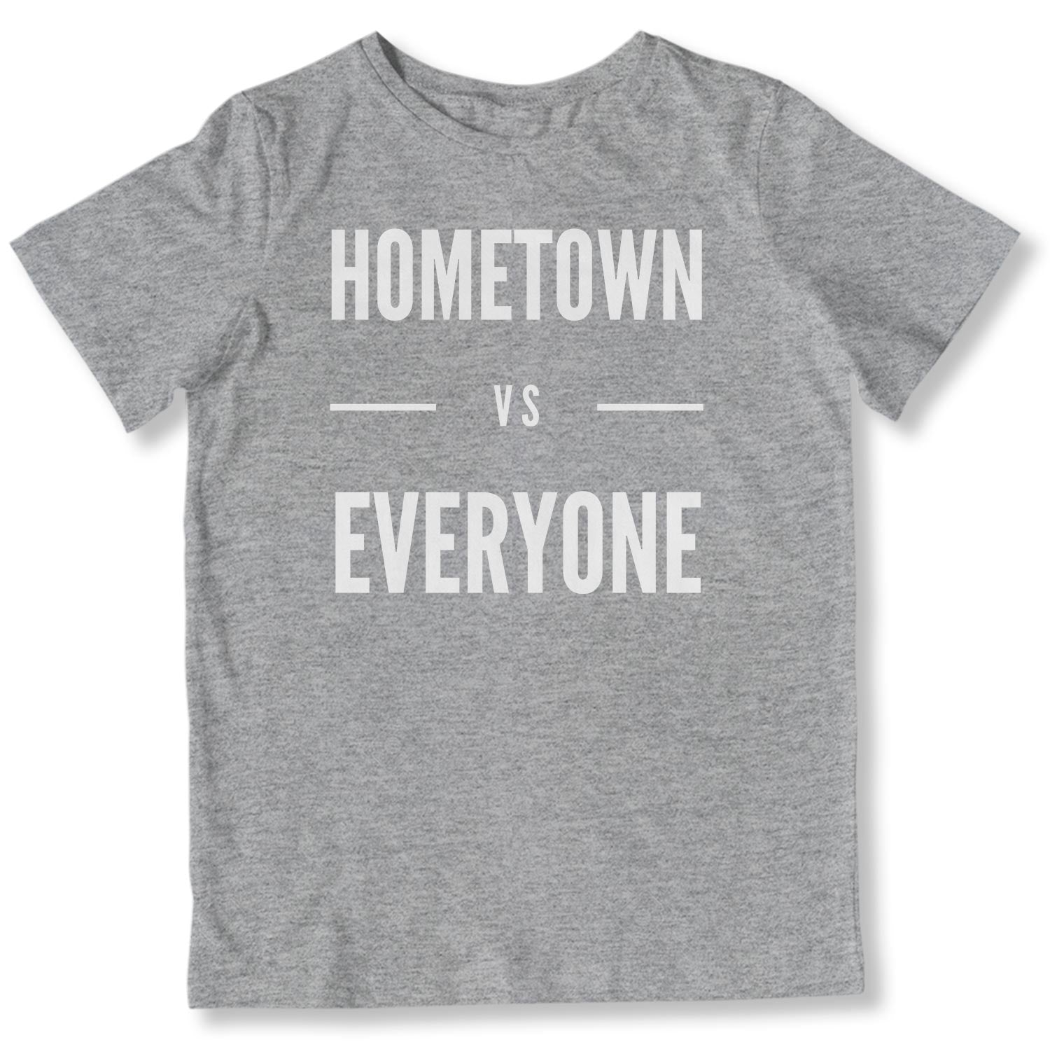 Customizable Hometown vs Everyone Toddler T-Shirt-East Coast AF Apparel
