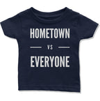 Customizable Hometown vs Everyone Infant T-Shirt-East Coast AF Apparel