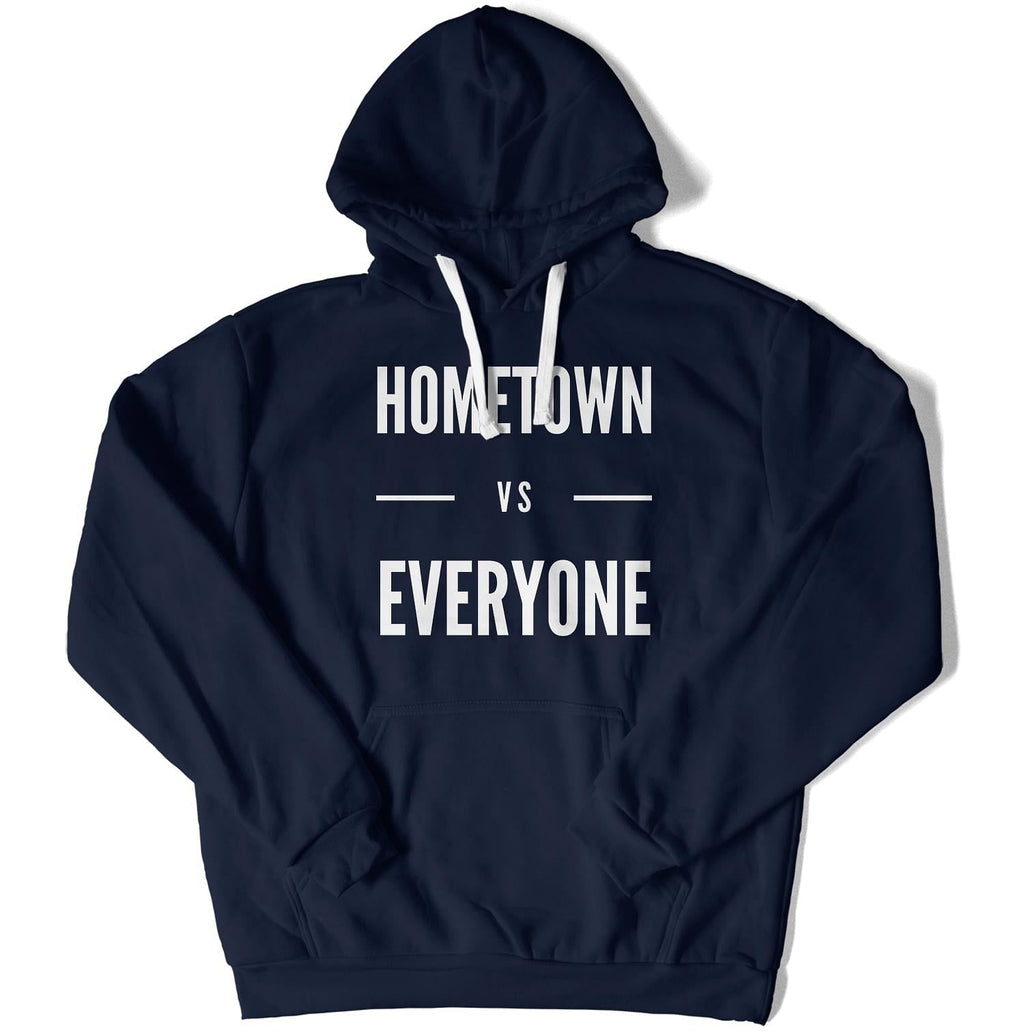 Customizable Hometown vs Everyone Unisex Hoodie-East Coast AF Apparel