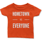 Customizable Hometown vs Everyone Infant T-Shirt-East Coast AF Apparel