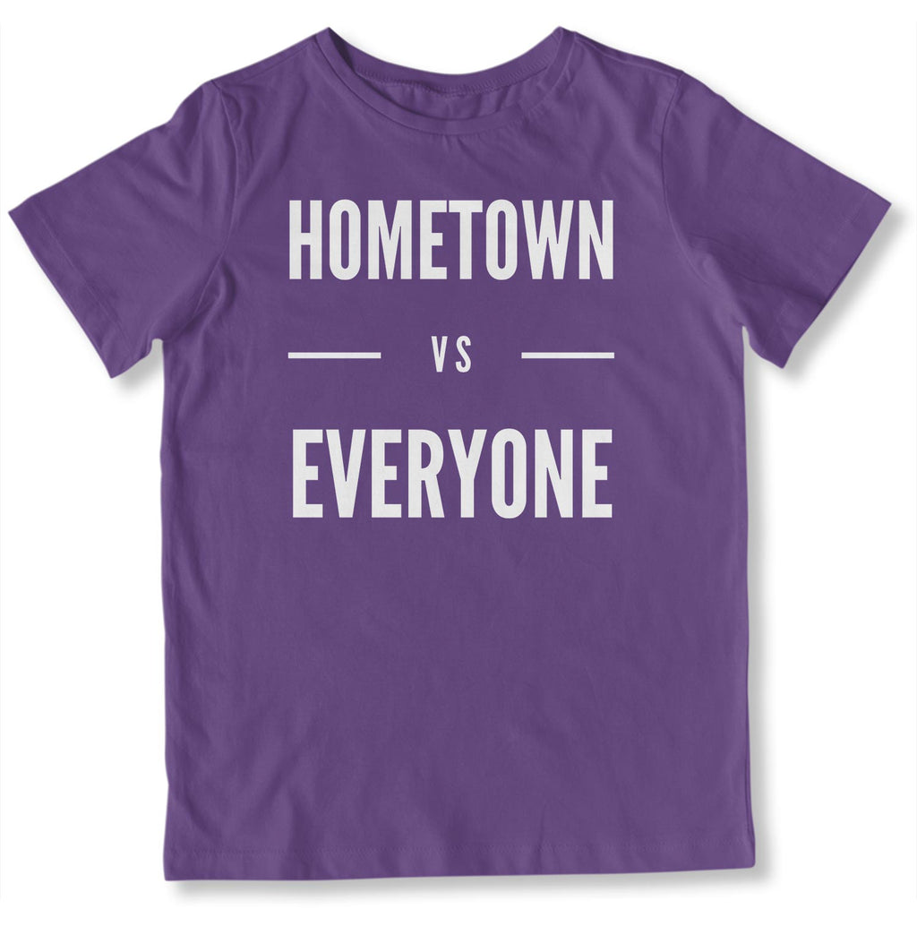 Customizable Hometown vs Everyone Toddler T-Shirt-East Coast AF Apparel