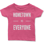 Customizable Hometown vs Everyone Infant T-Shirt-East Coast AF Apparel