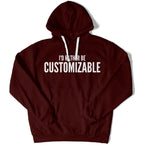 I'd Rather Be... Customizable Unisex Hoodie-East Coast AF Apparel