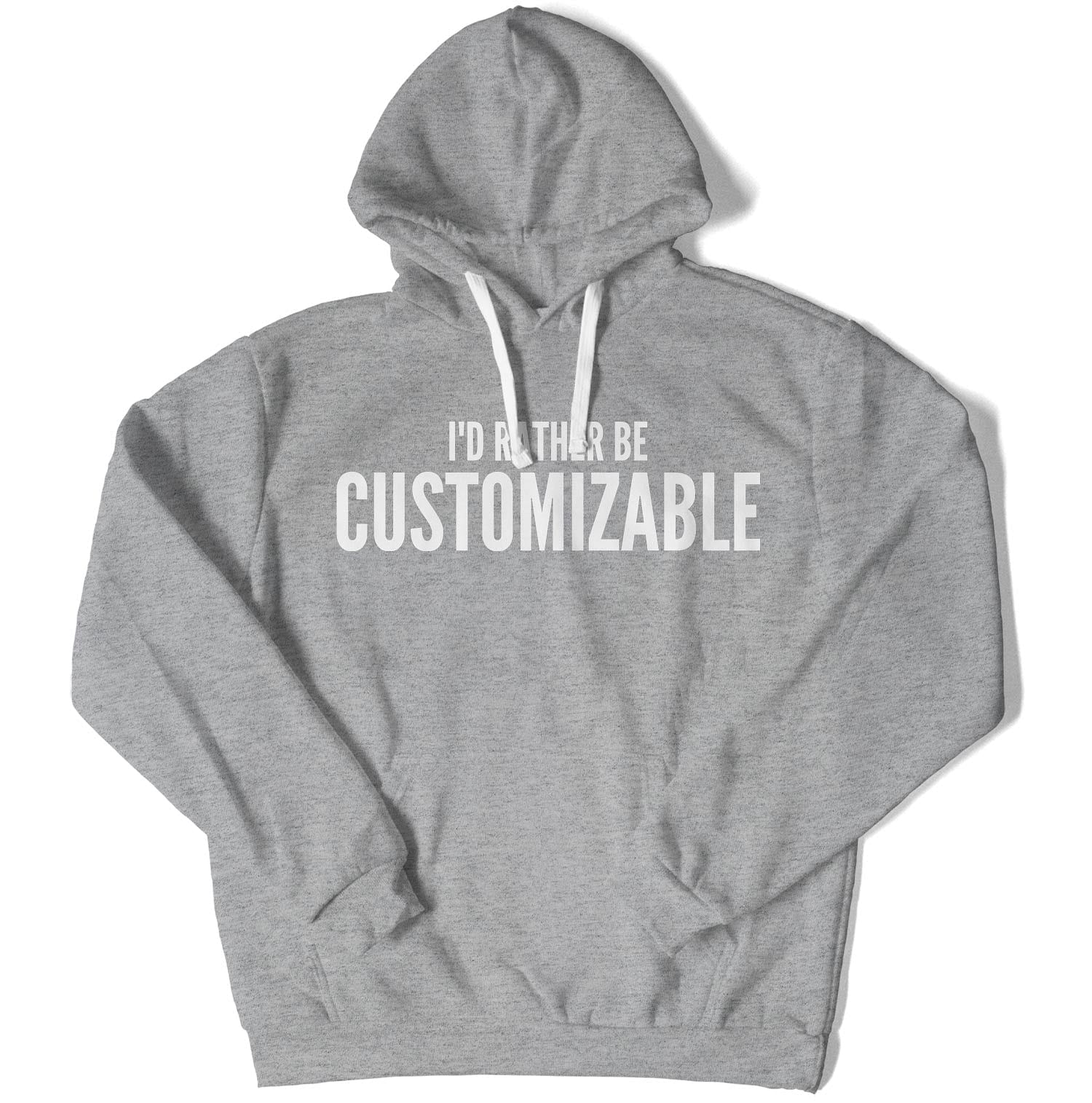 I'd Rather Be... Customizable Unisex Hoodie-East Coast AF Apparel