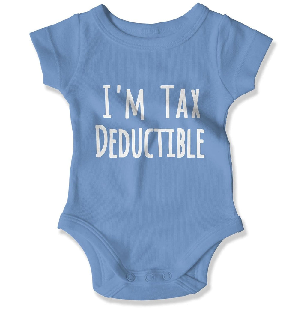 I'm Tax Deductible Baby Onesie-East Coast AF Apparel