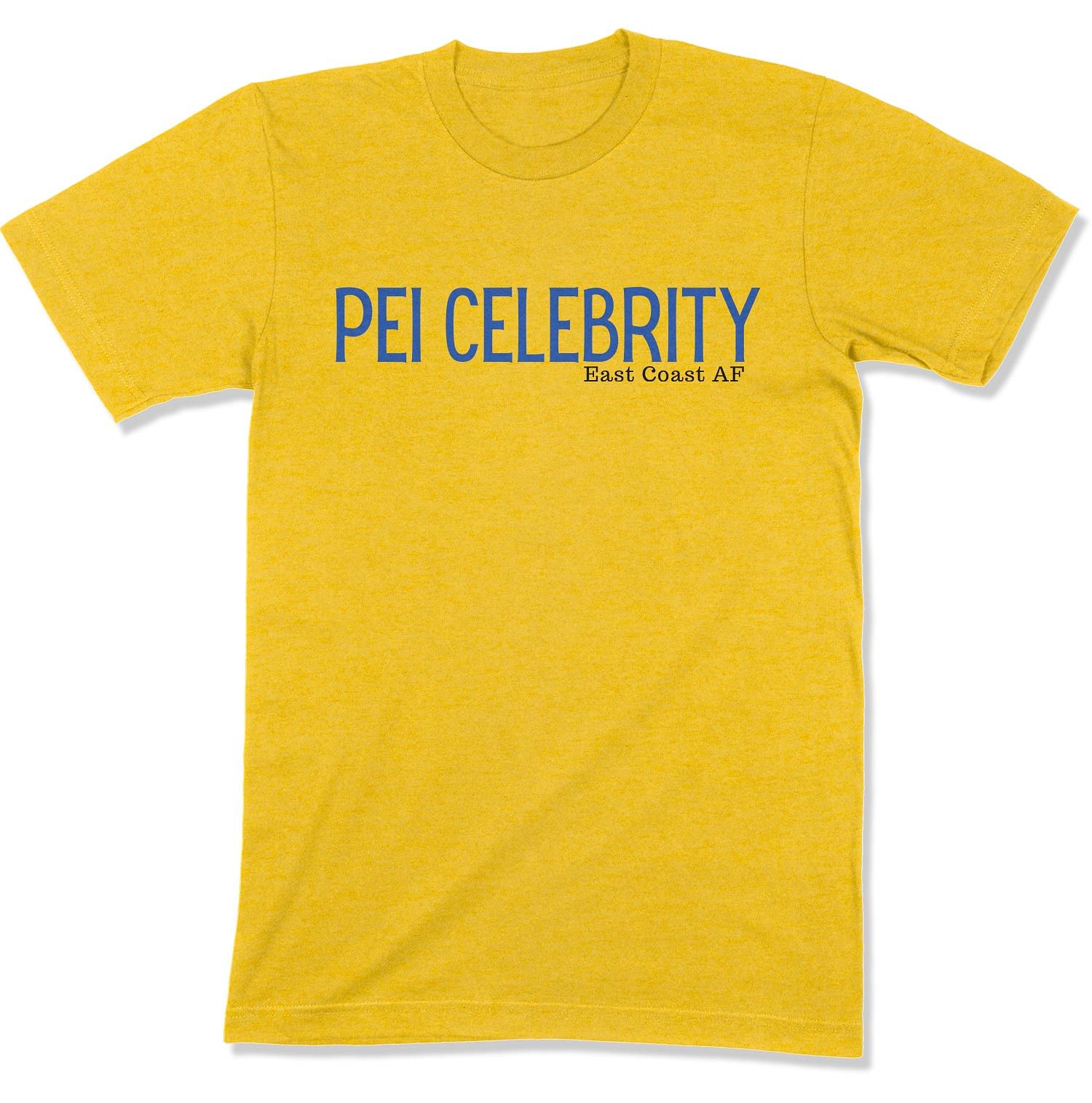 PEI Celebrity Unisex T-Shirt-East Coast AF Apparel