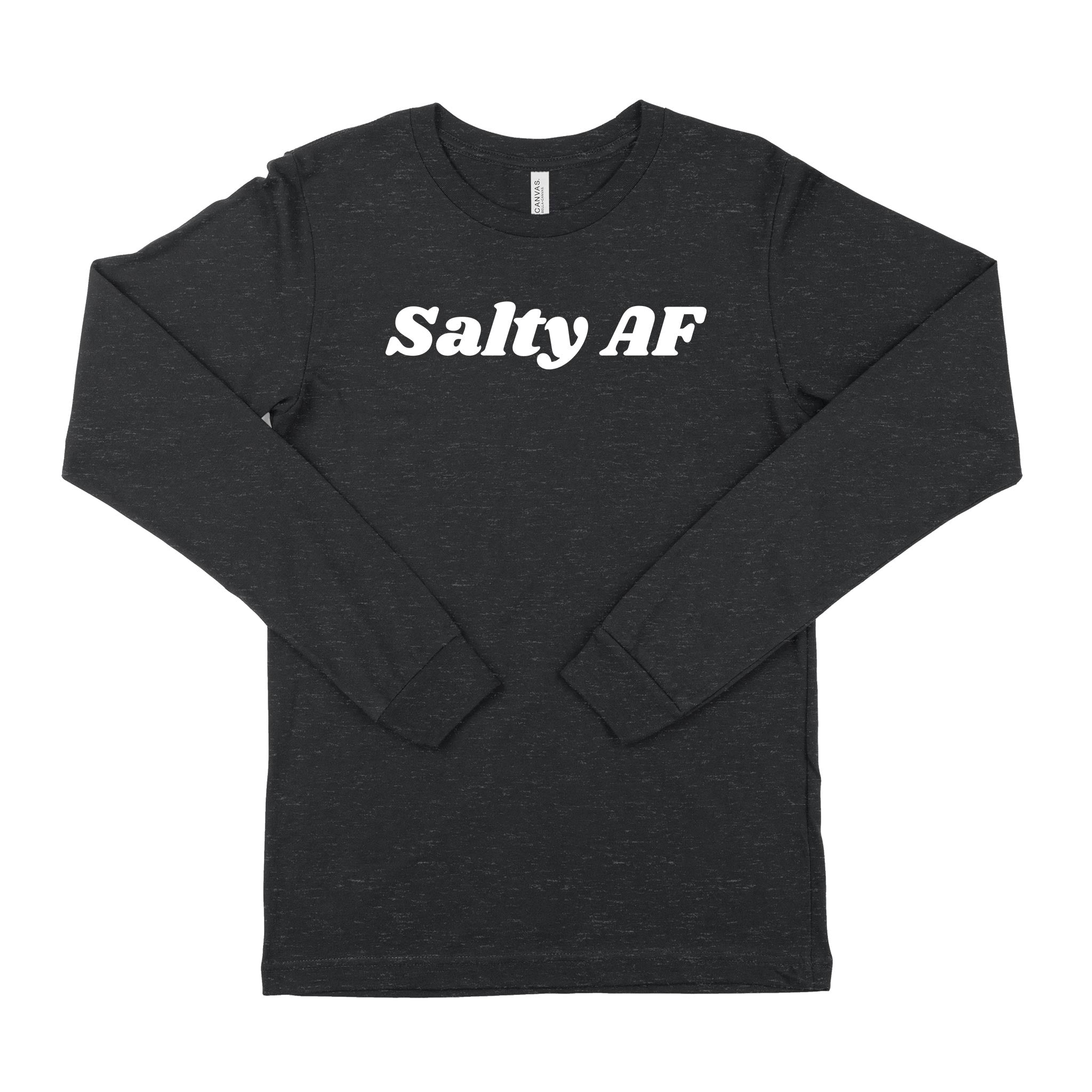 Salty AF Unisex Long Sleeve T-Shirt-East Coast AF Apparel