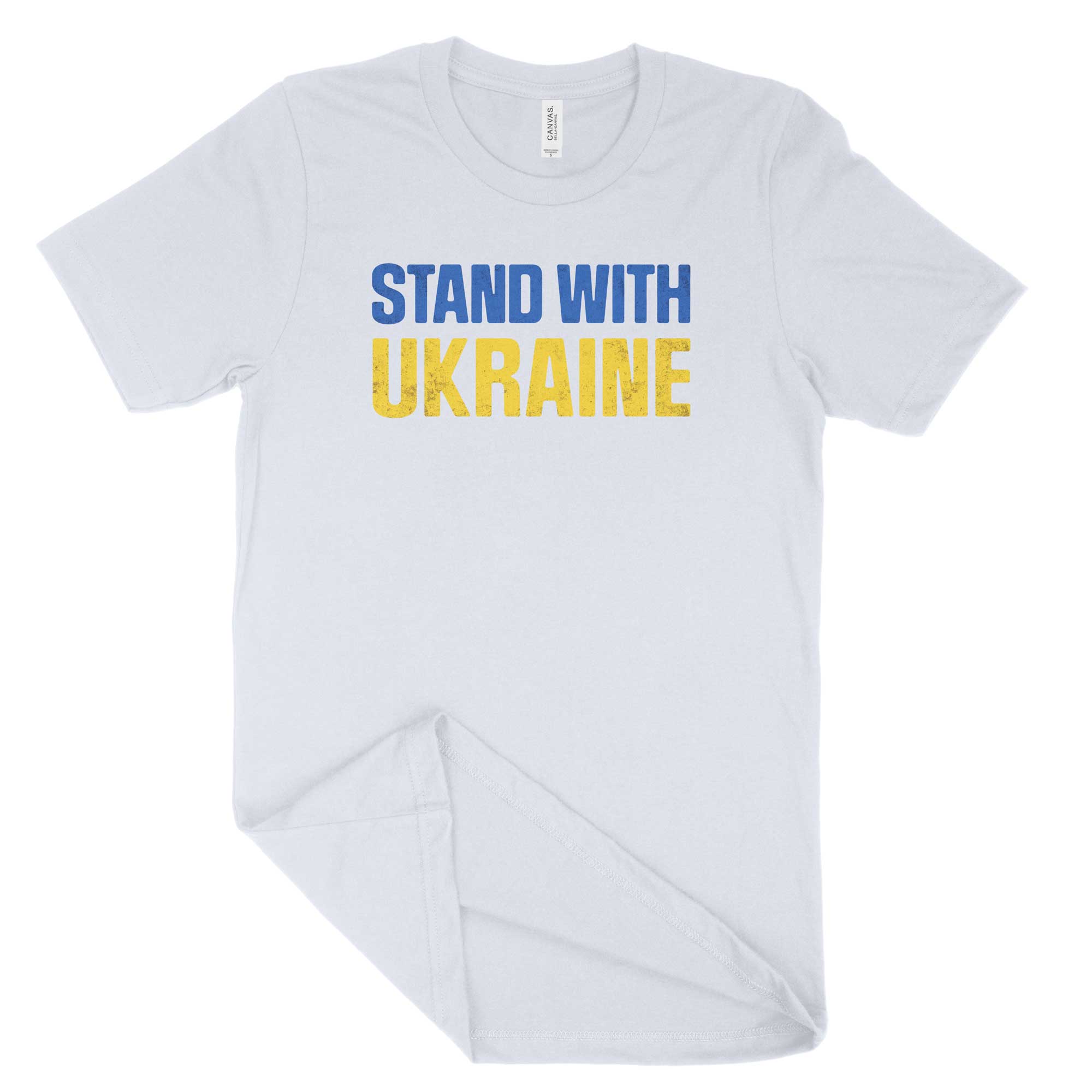 Stand With Ukraine Unisex T-Shirt-East Coast AF Apparel