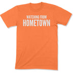 Customizable Watching from Hometown Unisex T-Shirt-East Coast AF Apparel