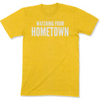 Customizable Watching from Hometown Unisex T-Shirt-East Coast AF Apparel