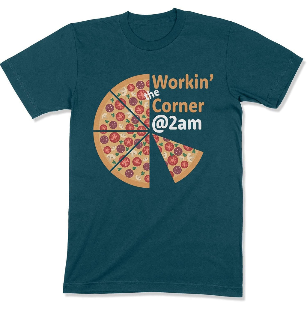 Workin' the Corner @ 2am Unisex T-shirt-East Coast AF Apparel
