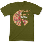 Workin' the Corner @ 2am Unisex T-shirt-East Coast AF Apparel