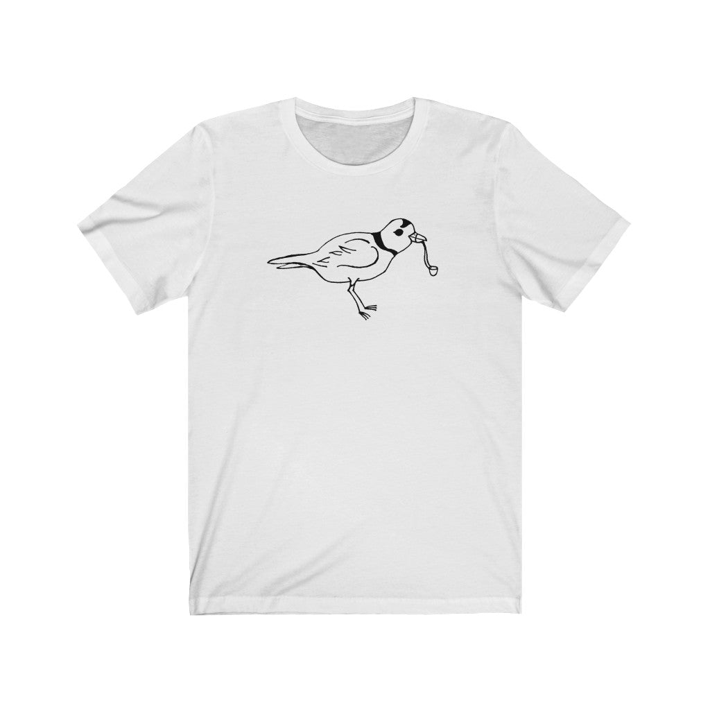 Piping Plover Unisex T-shirt-East Coast AF Apparel