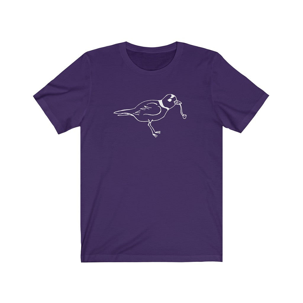 Piping Plover Unisex T-shirt-East Coast AF Apparel