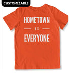 Customizable Hometown vs Everyone Toddler T-Shirt-East Coast AF Apparel
