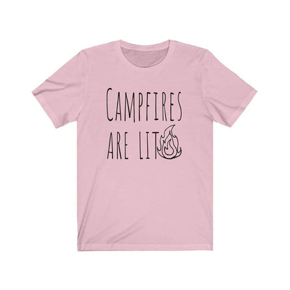 Campfires Are Lit Unisex T-Shirt-East Coast AF Apparel