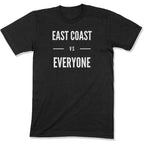 East Coast vs Everyone Unisex T-Shirt-East Coast AF Apparel