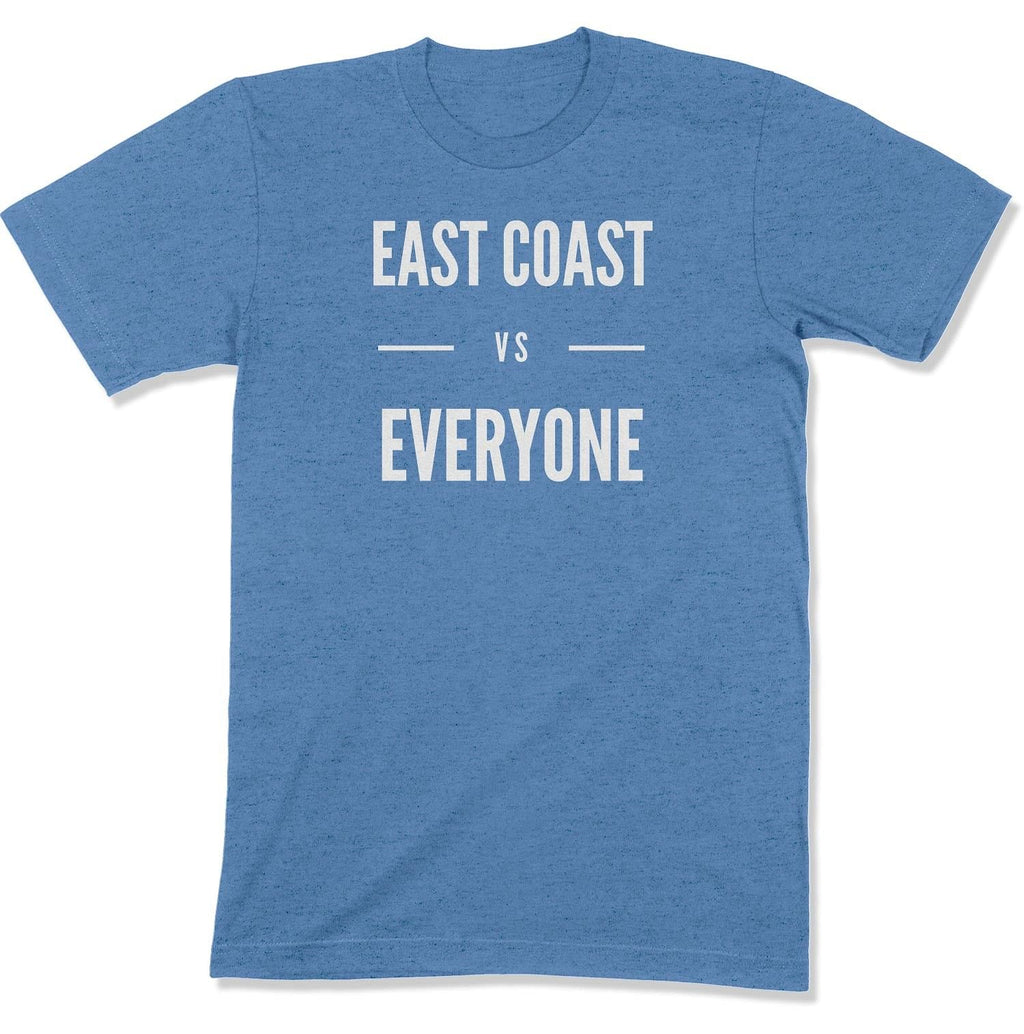 East Coast vs Everyone Unisex T-Shirt-East Coast AF Apparel
