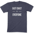 East Coast vs Everyone Unisex T-Shirt-East Coast AF Apparel