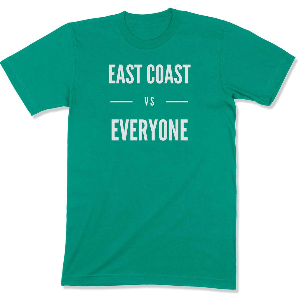East Coast vs Everyone Unisex T-Shirt-East Coast AF Apparel