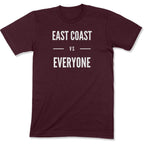 East Coast vs Everyone Unisex T-Shirt-East Coast AF Apparel