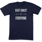 East Coast vs Everyone Unisex T-Shirt-East Coast AF Apparel